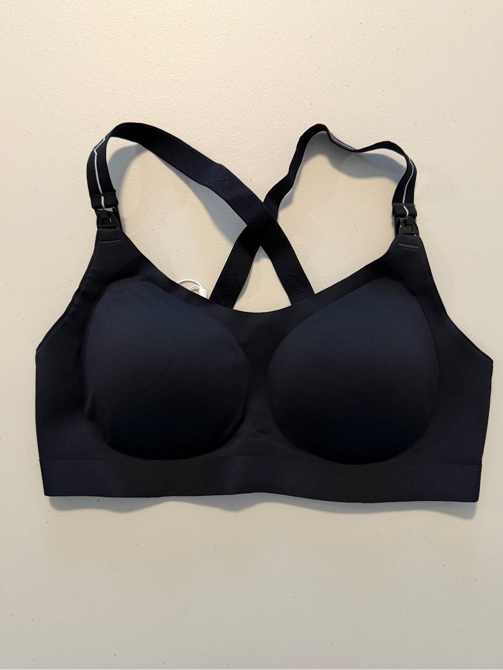 momcozy Nursing Bra Black Sports Bra Size Large 2 pack